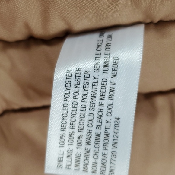 Future Collective Women's Notched Lapel Double Breasted Puffer ~ Reese Blutstein - Picture 10 of 13